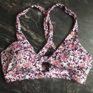 Rue 21 floral sports bra